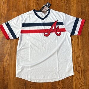 STITCHES ATLANTA BRAVES SHIRT